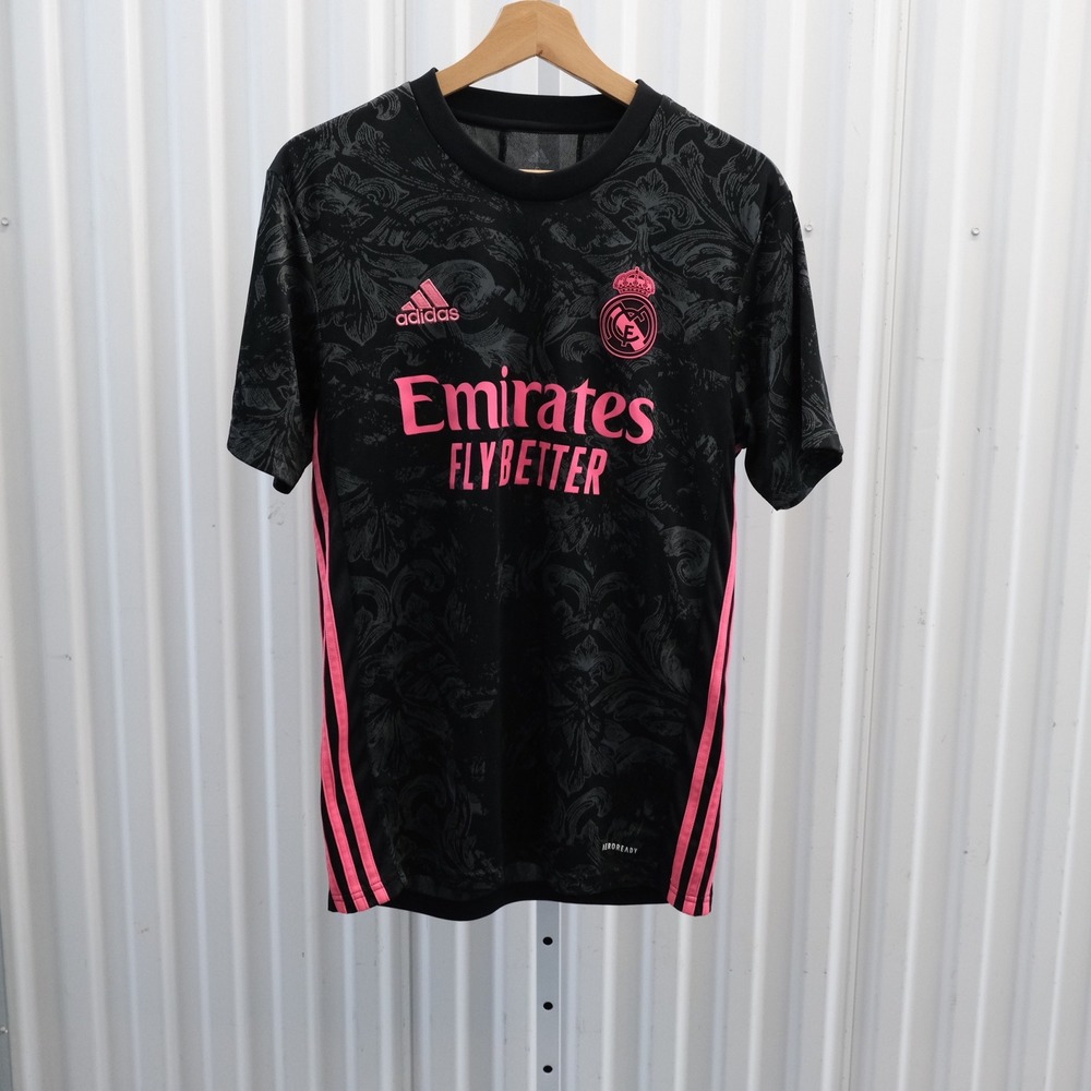 Adidas Real Madrid 2020-21 Third kit Football Soccer Jersey Men's Small